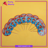 Blippi Theme Cup Cake Topper For Blippi Birthday Theme Party Decoration & Celebration