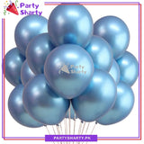 Metallic Chrome Balloons (Pack of 25) For Birthday, Wedding, Anniversary, Baby Shower Party Decoration