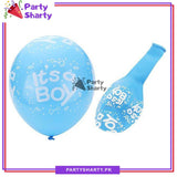 Pink / Blue Latex Balloons (Its a Girl / Its a Boy) for Decoration and Baby Shower Celebration (10 pcs)