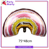 Boho Rainbow Shaped Foil Balloon For Theme Decoration and Celebrations