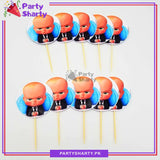 Boss Baby Cup Cake Topper For Boss Baby Birthday Theme Party and Decoration