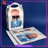Boss Baby Theme Goody Boxes Pack of 6 For Theme Birthday Decoration and Celebration