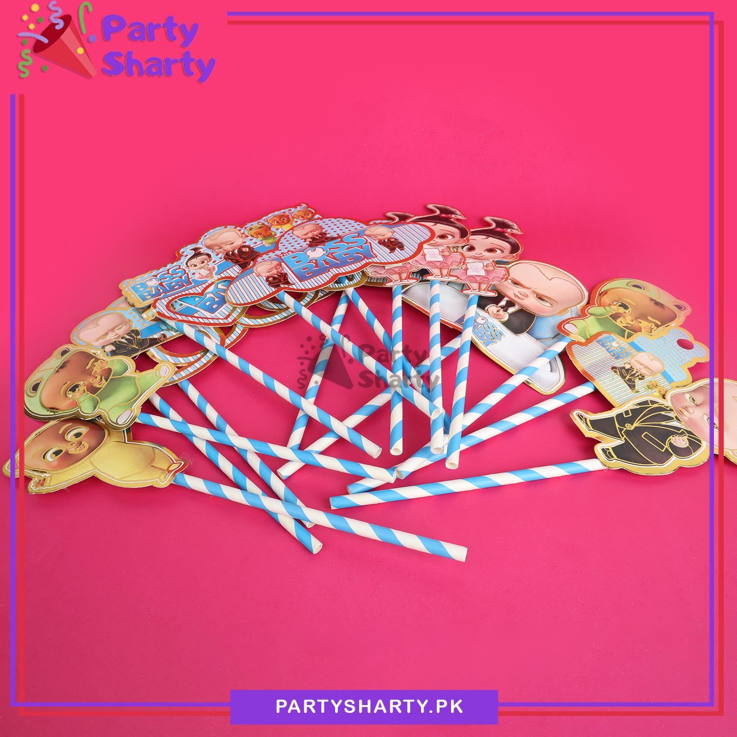 D-2 Boss Baby Theme Photo Booth Props For Boss Baby Theme Birthday Party Celebration and Decoration