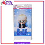 Boss Baby Theme Table Cover for Birthday Party and Decoration