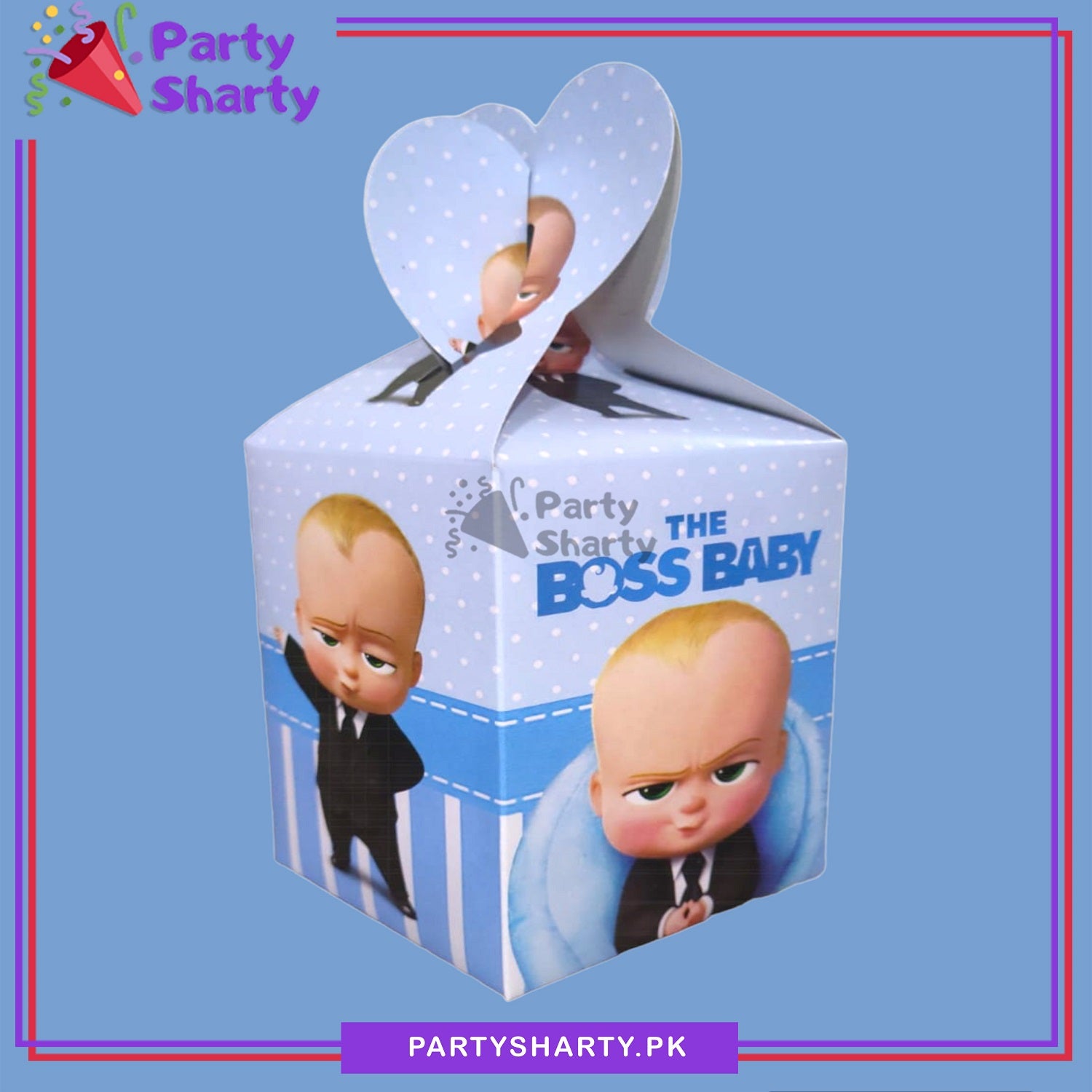 Boss Baby Goody Boxes Pack Of 10 For Boss Baby Theme Birthday