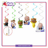 Boss Baby Theme Swirls For Boss Baby Theme Birthday Party and Decoration