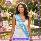 Bride To Be Sash For Bridal Shower Event and Celebration