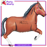 Jumbo Size Horse Foil Balloons For Jungle / Safari / Wild One Theme Birthday Party Decoration and Celebration