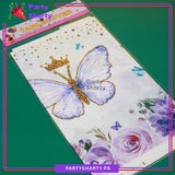 Purple Butterfly Theme Table Cover for Butterfly Theme Based Party Decoration