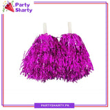 Cheering Pom Pom Pair Set For Party Celebration