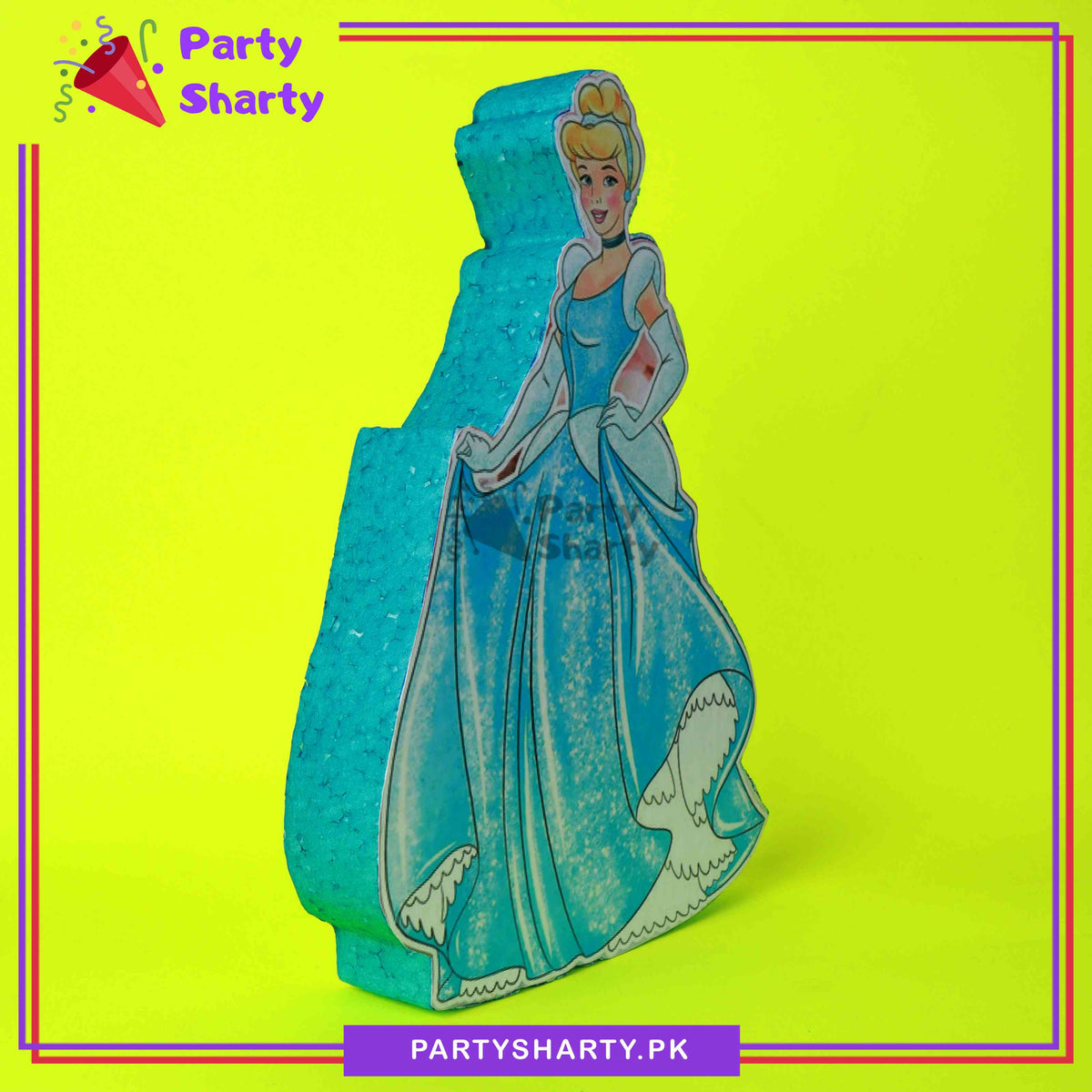 Cinderella Character Thermocol Standee For Princess Theme Based Birthd ...