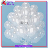 Latex Balloons for Birthday Party Decoration - Pack of 25