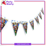 Cocomelon Party Flags Pack of 10 For Cocomelon Birthday Theme Decoration