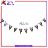 Cocomelon Party Flags Pack of 10 For Cocomelon Birthday Theme Decoration