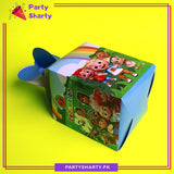 Cocomelon Theme Goody Boxes (Pack of 10 Favor Boxes) For Birthday Party and Decoration