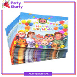 Cocomelon Theme Paper Napkins For Unicorn Birthday Theme Party and Decoration