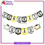 Congrats Grad Card Banner For Graduation Party Decoration and Celebrations