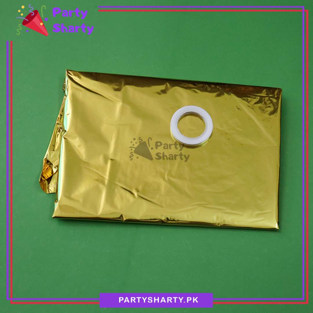 Crescent Moon with Star Foil Balloons For Ramadan & Eid Decorations
