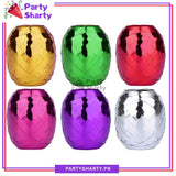 Curly Ribbon for Balloons Pack of 6 for Party and Gift Decoration