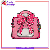 Cute Polka Dot Bow Printed Plastic Ziplock Seal Goody Bag For Birthday Giveaways