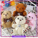 Cute Stuffed Teddy Bear Keychain For Teddy Bear Theme Giveaways