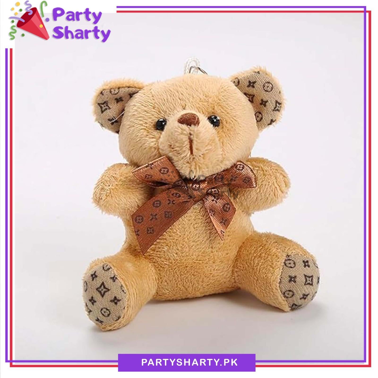 Cute Stuffed Teddy Bear Keychain For Teddy Bear Theme Giveaways