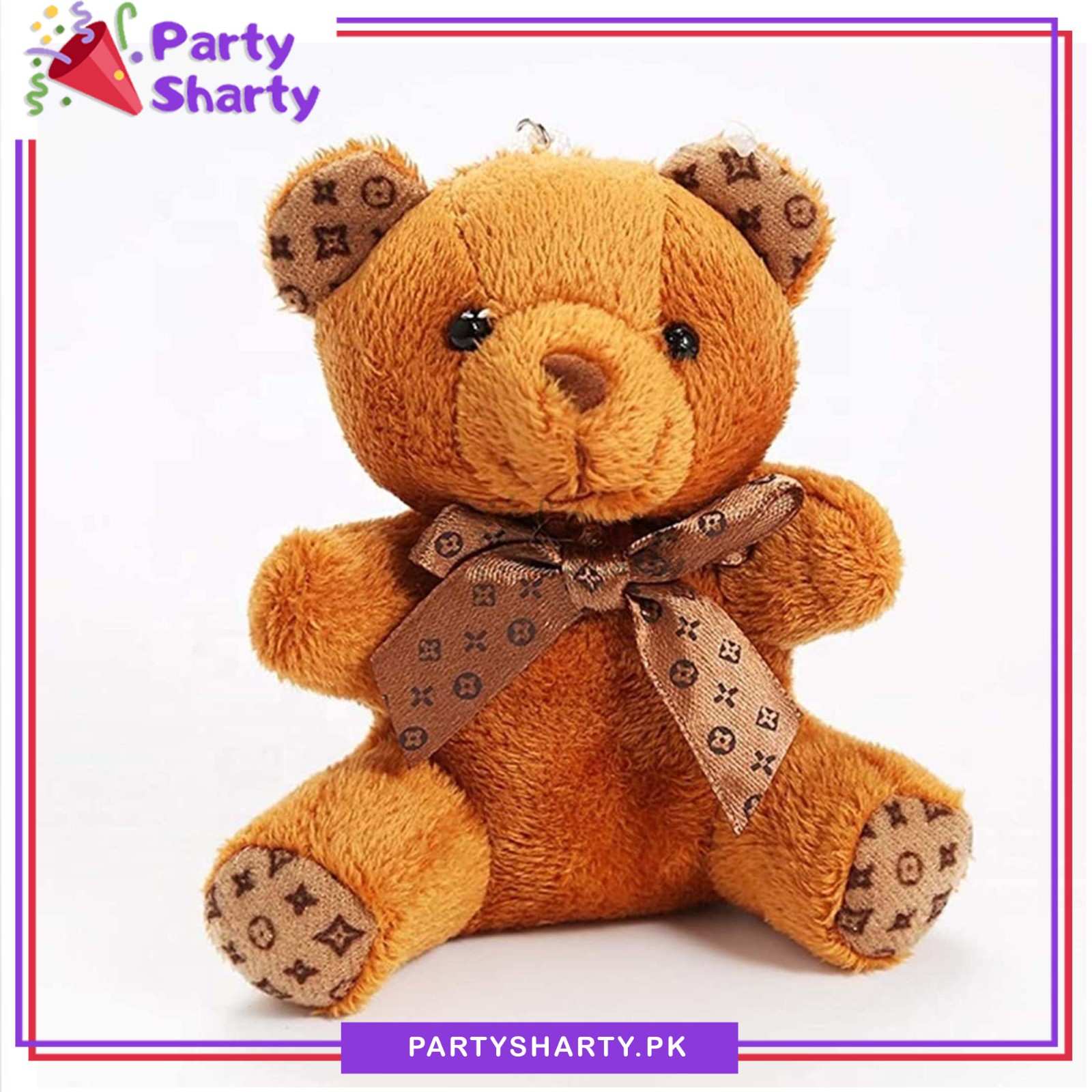 Cute Stuffed Teddy Bear Keychain For Teddy Bear Theme Giveaways