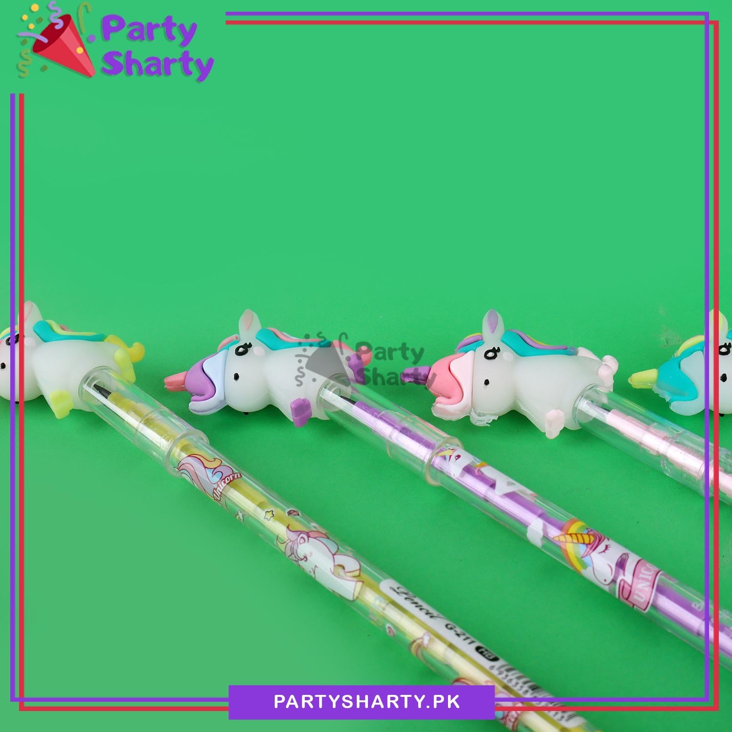 Cute Unicorn Bullet Pencil For Kids For Unicorn Theme Celebration