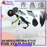 Cute Walking Cow Animal Shaped Foil Balloons For Farm / Jungle / Safari Theme Birthday Party Decoration and Celebration