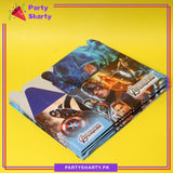 D-4 Avengers Theme Goody Boxes Pack of 10 For Avengers Theme Birthday Decoration and Celebration