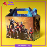 D-4 Avengers Theme Goody Boxes Pack of 10 For Avengers Theme Birthday Decoration and Celebration