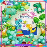 D-1 Happy Birthday Dinosaur & Dragon Theme Set For Birthday Decoration and Celebrations
