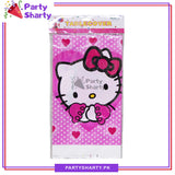 D-2 Hello Kitty Theme Table Cover for Theme Based Party and Decoration