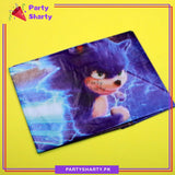 D-2 5pcs/set Sonic The Hedgehog Theme Foil Balloons For Party Decoration & Celebration