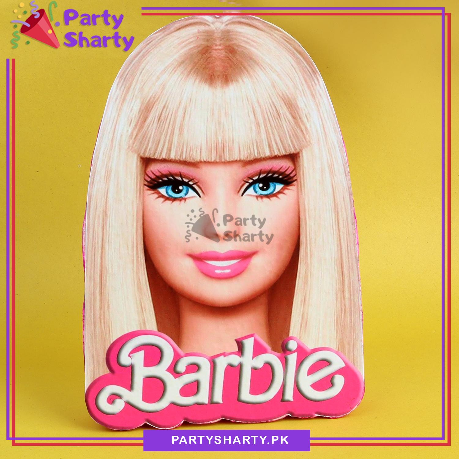D-2 Barbie Character Thermocol Standee For Barbie Theme Based Birthday Celebration and Party Decoration