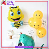 D-2 Honey Bee / Bubble Bee Foil Balloon For Birthday Party Decoration And Celebration