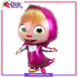 D-2 Masha Theme Foil Balloon For Masha & The Bear Theme Birthday Party Decoration and Celebration