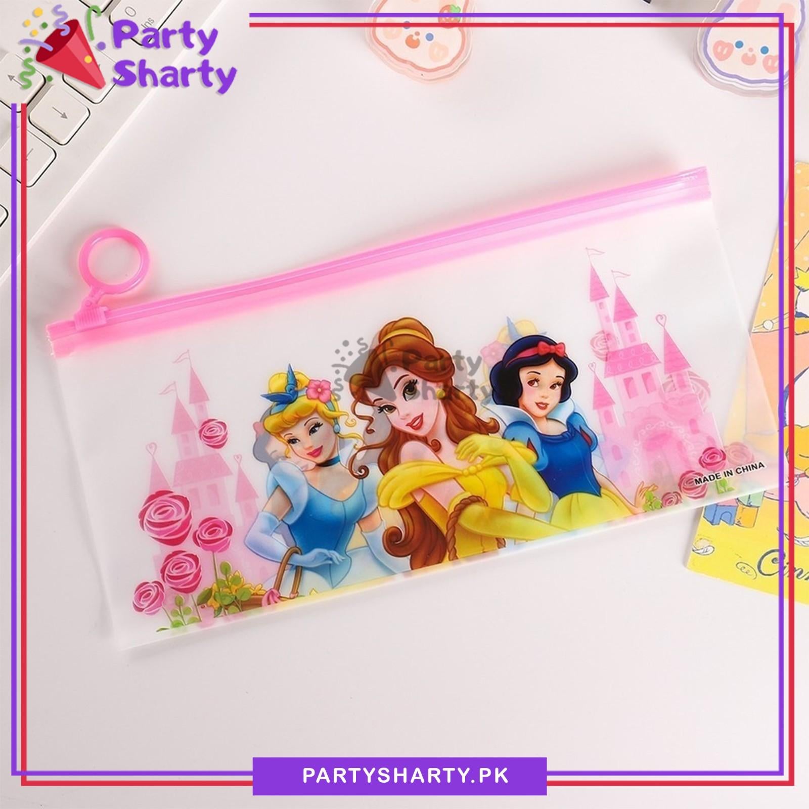 D-2 Small Princess Theme Character Pouch for Birthday Gift or School Going Kids