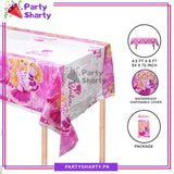 D-2 Barbie Theme Table Cover for Barbie Theme Party Decoration