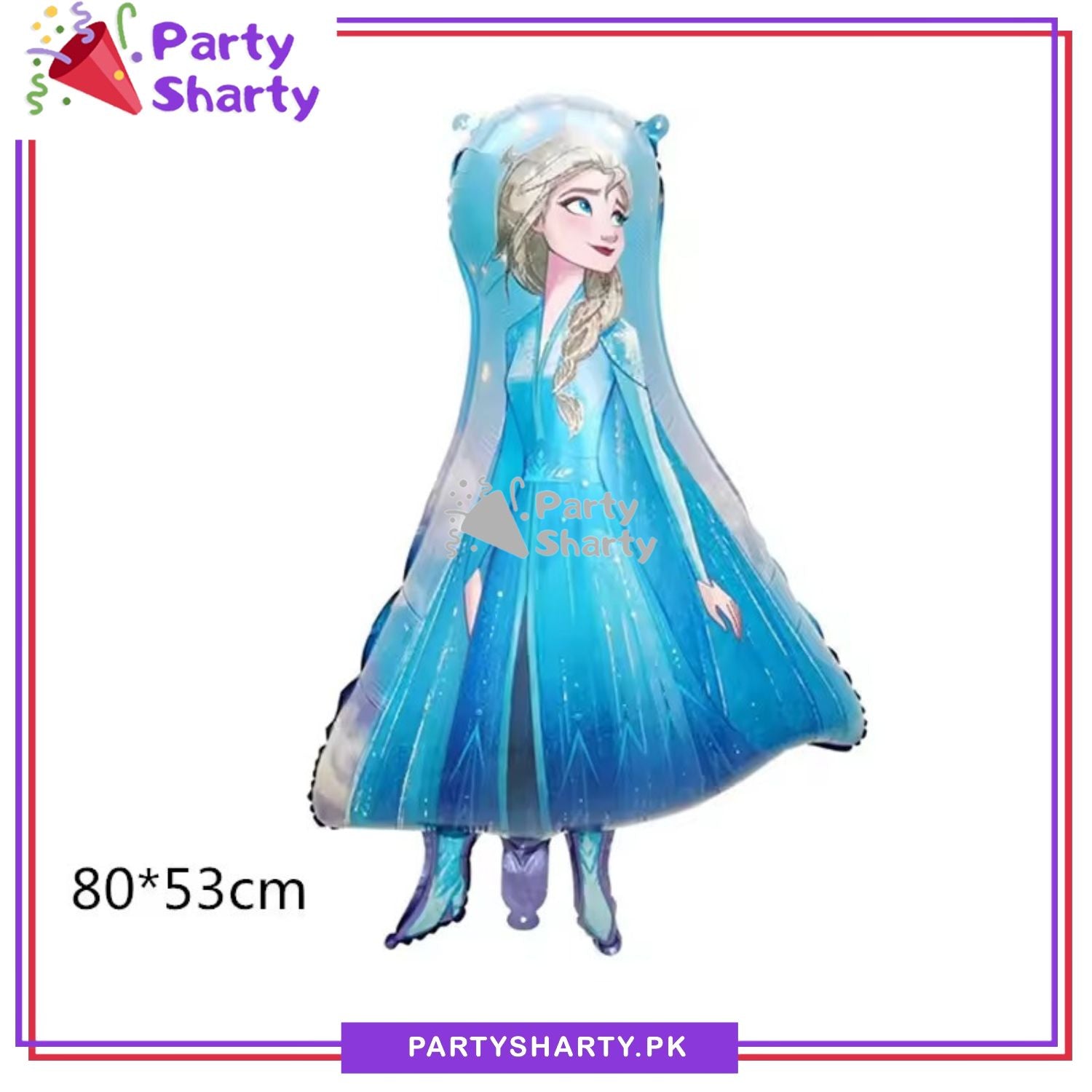 D-2 Frozen Elsa Cartoon Foil Balloon For Frozen Theme Party and Decoration