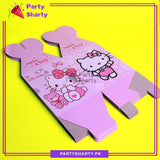 D-2 Hello Kitty Goody Boxes Pack of 10 For Hello Kitty Theme Birthday Celebrations