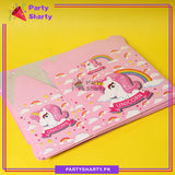 D-3 Unicorn Theme Goody Boxes Pack Of 10 For Unicorn Theme Birthday Party and Decoration