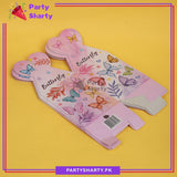 D-3 Butterfly Goody Boxes Pack of 10 For Butterfly Theme Birthday Celebration