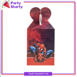 D-3 Spiderman Theme Goody Boxes Pack of 10 For Theme Based Birthday Celebration