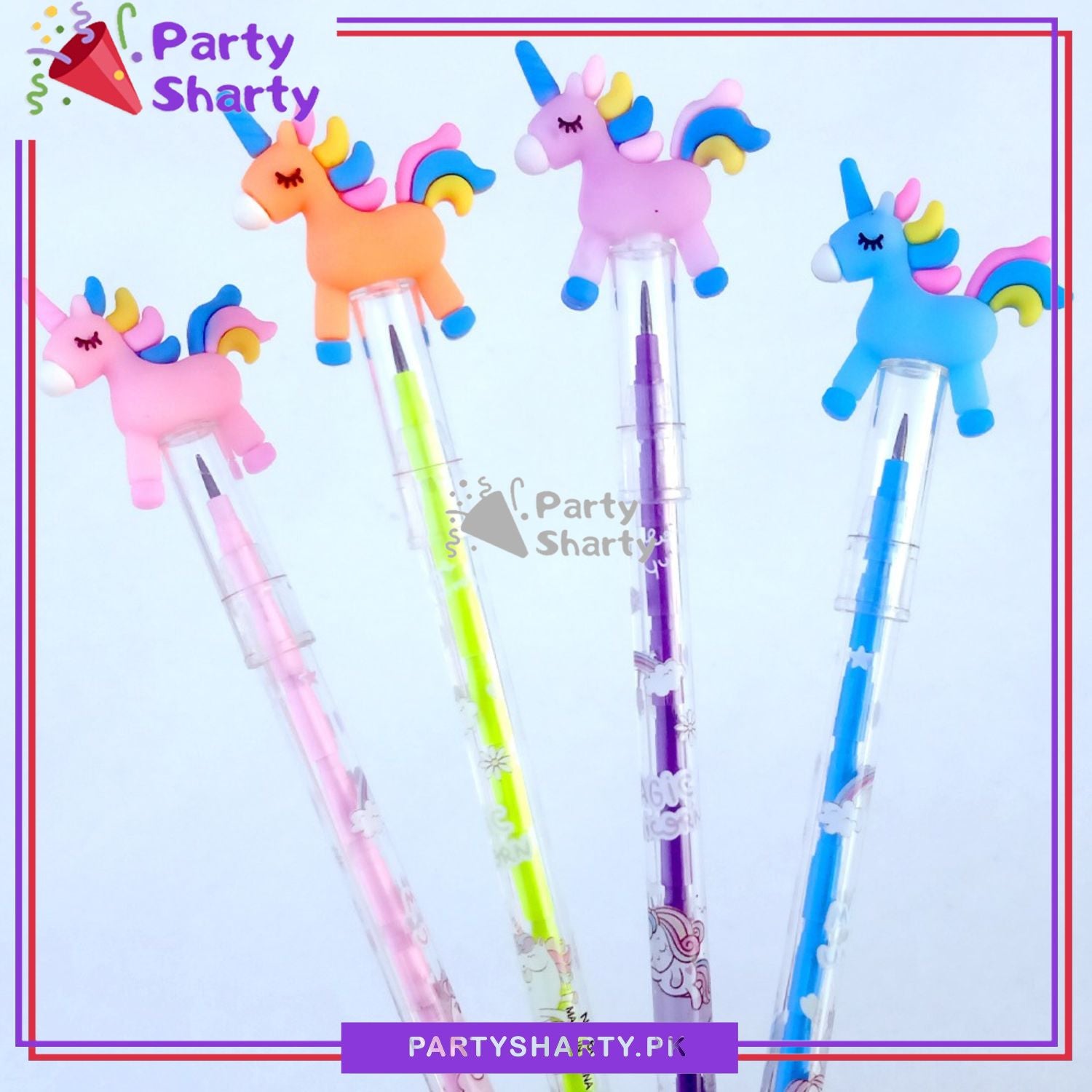 D-3 Cute Unicorn Bullet Pencil For Kids For Unicorn Theme Celebration