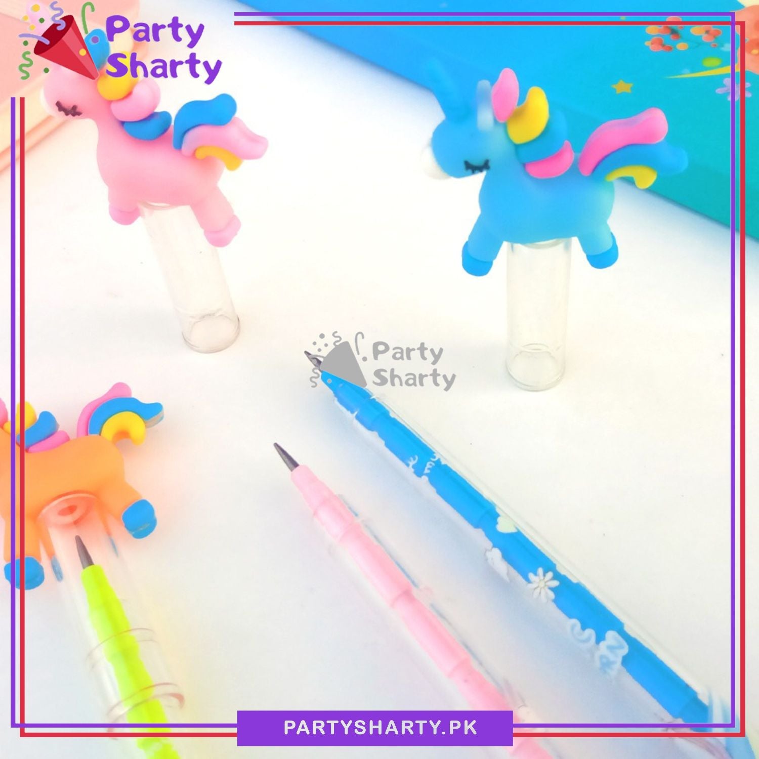D-3 Cute Unicorn Bullet Pencil For Kids For Unicorn Theme Celebration