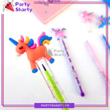 D-3 Cute Unicorn Bullet Pencil For Kids For Unicorn Theme Celebration
