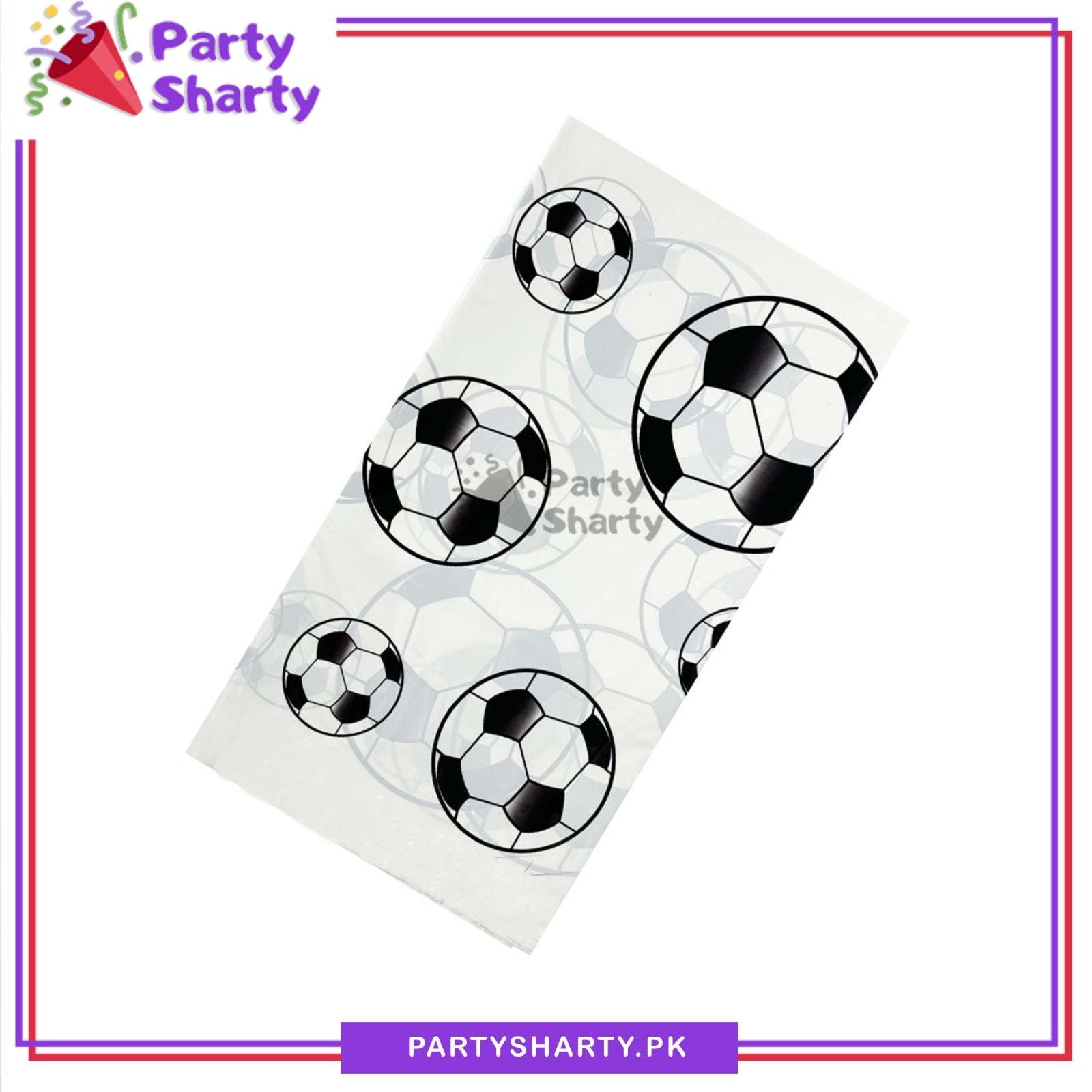 D-4 Foot Ball Theme Table Cover for Football Theme Based Party and Decoration