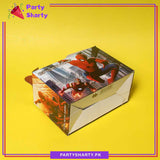 D-3 Spiderman Theme Goody Boxes Pack of 10 For Spiderman / Avenger Theme Party Decoration and Celebration