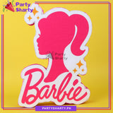 D-5 Barbie Character Thermocol Standee For Barbie Theme Based Birthday Celebration and Party Decoration